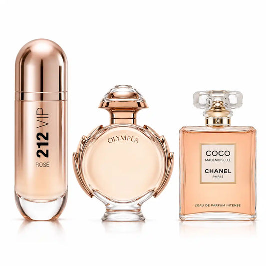 Damen 3er-Set — Rosenschimmer